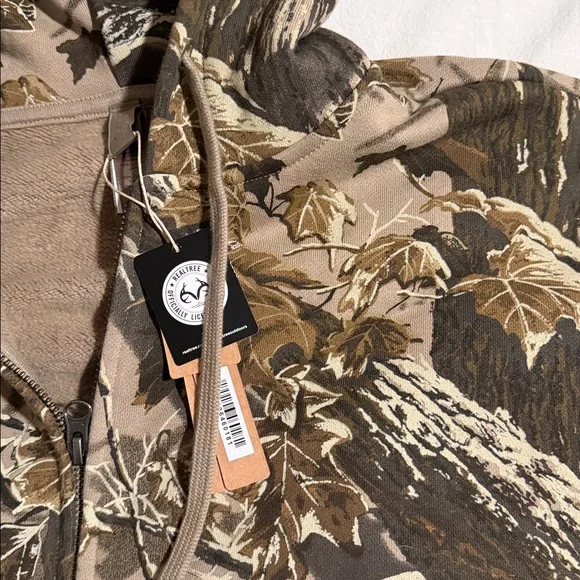 SKIMS × Post Malone Collab - RealTree Heavyweight Fleece Relaxed Hoodie